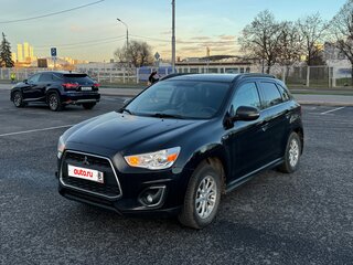 2013 Mitsubishi ASX I Рестайлинг, чёрный, 1200000 рублей, вид 1