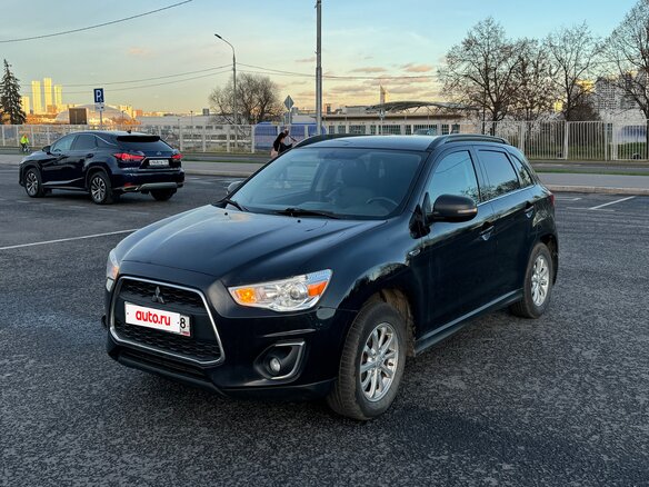 2013 Mitsubishi ASX I Рестайлинг, чёрный, 1200000 рублей