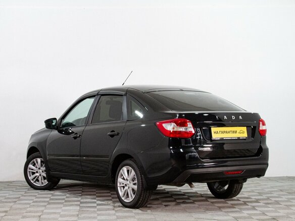 2023 Lada (ВАЗ) Granta I Рестайлинг, чёрный, 729000 рублей - вид 5