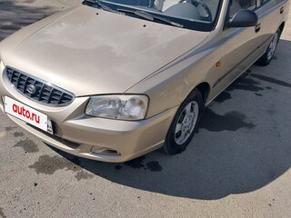 2005 Hyundai Accent ТагАЗ II, бежевый, 280000 рублей, вид 4