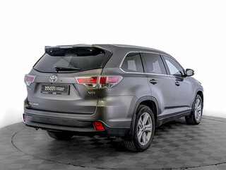 2014 Toyota Highlander III (XU50), серый, 2975000 рублей, вид 5