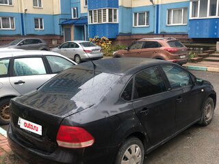 2014 Volkswagen Polo V, чёрный, 370000 рублей, вид 4