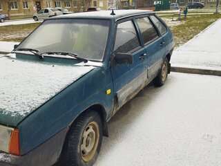 1999 Lada (ВАЗ) 2109, синий, 35000 рублей, вид 1