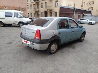 2007 Renault Logan I, серый, 80000 рублей, вид 4