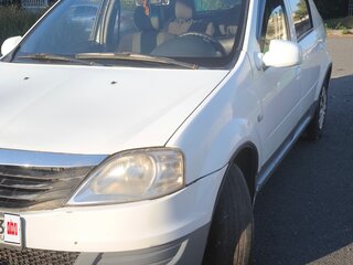 2012 Renault Logan I Рестайлинг, белый, 290000 рублей, вид 1