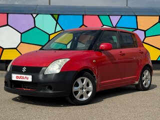 2006 Suzuki Swift III, красный, 299000 рублей, вид 2