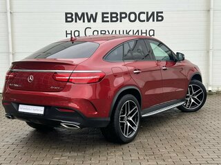 2018 Mercedes-Benz GLE Coupe 350 d I (C292), красный, 4999000 рублей, вид 2