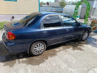 2006 Kia Spectra I Рестайлинг 2, синий, 260000 рублей, вид 4