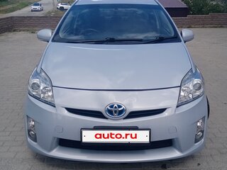 2010 Toyota Prius III (XW30), голубой, 1350000 рублей, вид 4