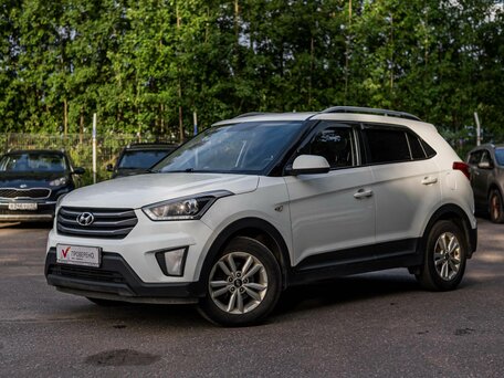 2018 Hyundai Creta I, белый, 1208000 рублей, вид 1