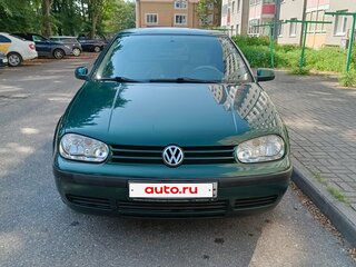 1998 Volkswagen Golf IV, зелёный, 325000 рублей, вид 3