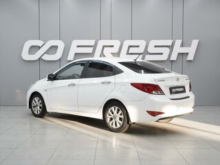 2015 Hyundai Solaris I Рестайлинг, белый, 769000 рублей, вид 2