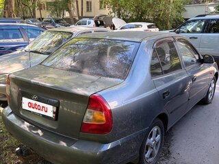 2006 Hyundai Accent ТагАЗ II, серый, 350000 рублей, вид 3