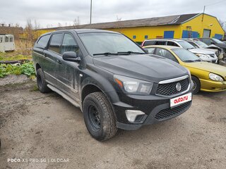 2012 SsangYong Actyon Sports II, чёрный, 950000 рублей, вид 2