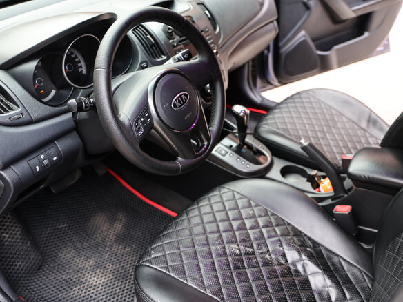 2009 Kia Cerato 4-speed II, серый, 550000 рублей - вид 9