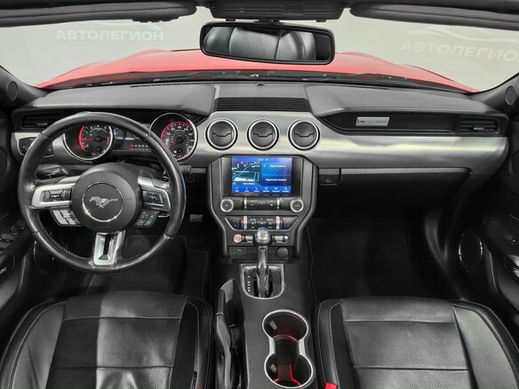 2018 Ford Mustang VI Рестайлинг, красный, 3070000 рублей - вид 8