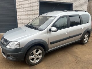 2018 Lada (ВАЗ) Largus Cross I, серебристый, 920000 рублей, вид 2