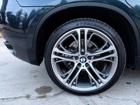 2013 BMW X6 35i I (E71) Рестайлинг, синий - вид 15