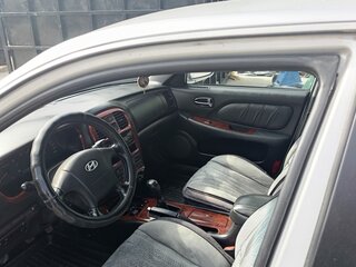 2006 Hyundai Sonata ТагАЗ IV (EF) Рестайлинг, серебристый, 380000 рублей, вид 4