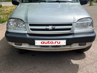 2003 Chevrolet Niva I, серебристый, 155000 рублей, вид 1
