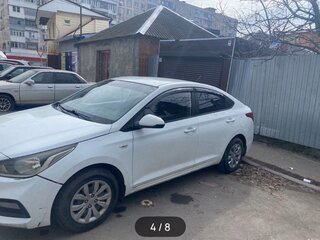 2018 Hyundai Solaris II, белый, 1000000 рублей, вид 3