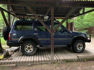 1992 Toyota Land Cruiser 80 Series, синий, 2900000 рублей, вид 2