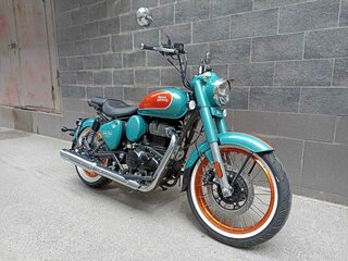 2026 Royal Enfield Goan Classic 350, голубой, 537000 рублей, вид 4