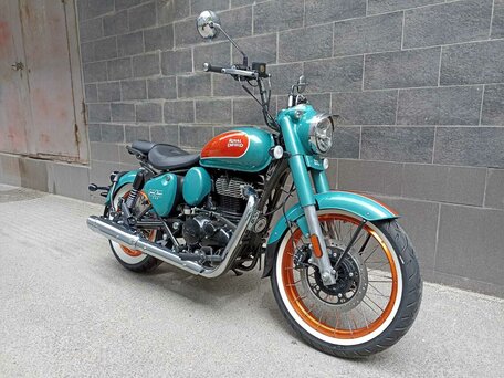 2026 Royal Enfield Goan Classic 350, голубой, 537000 рублей, вид 4