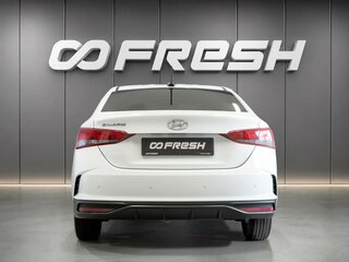 2020 Hyundai Solaris II Рестайлинг, белый, 1389000 рублей, вид 4