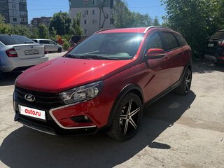 2017 Lada (ВАЗ) Vesta SW Cross I, красный, 1550000 рублей, вид 1