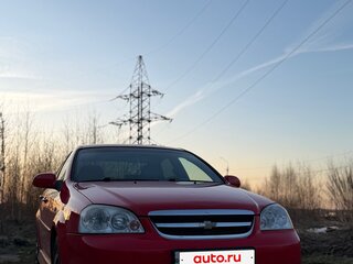 2008 Chevrolet Lacetti I, красный, 445000 рублей, вид 1