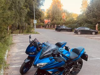 2018 Kawasaki Ninja 650, синий, 650000 рублей, вид 4