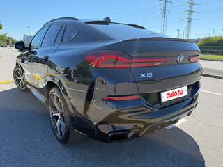 2021 BMW X6 40i III (G06), синий, 9100000 рублей, вид 4