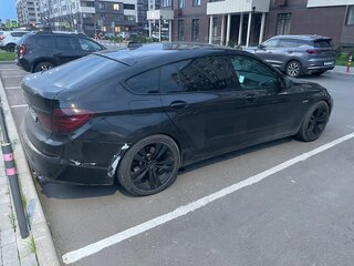 2009 BMW 5 серии Gran Turismo 530d VI (F10/F11/F07), чёрный, 1500000 рублей, вид 2