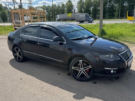 2008 Volkswagen Passat B6, чёрный, 615000 рублей, вид 2