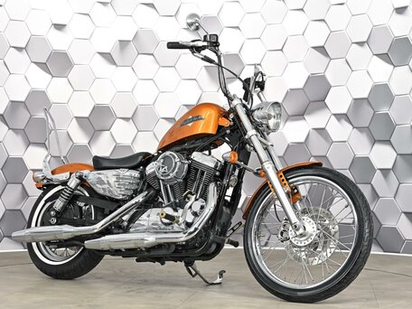 2013 Harley-Davidson Sportster 1200, оранжевый, 729000 рублей, вид 1