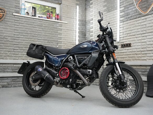 2023 Ducati Scrambler 800, синий, 1400000 рублей