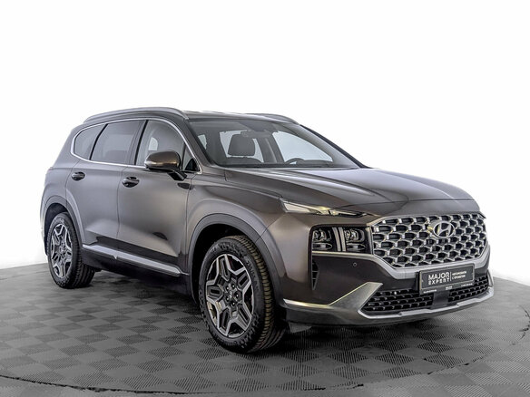 2022 Hyundai Santa Fe IV Рестайлинг, коричневый, 4450000 рублей - вид 2