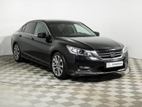 2013 Honda Accord IX, чёрный, 1237900 рублей, вид 3