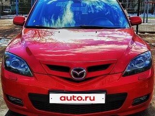 2007 Mazda 3 I (BK) Рестайлинг, красный, 430000 рублей, вид 2