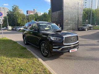 2018 Infiniti QX80 I Рестайлинг 2, чёрный, 3150000 рублей, вид 3