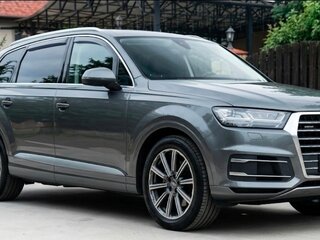 2016 Audi Q7 II (4M), серый, 4350000 рублей, вид 3