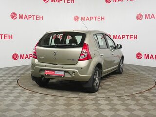 2011 Renault Sandero I, бежевый, 698000 рублей, вид 5