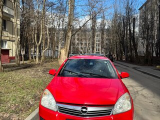 2009 Opel Astra H Рестайлинг, красный, 450000 рублей, вид 1