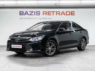 2015 Toyota Camry VII (XV50) Рестайлинг, чёрный, 1999000 рублей, вид 1