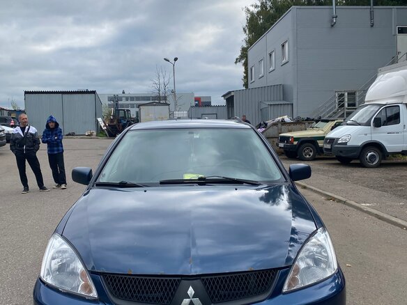 2005 Mitsubishi Lancer IX Рестайлинг, синий, 350000 рублей