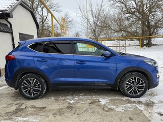 2019 Hyundai Tucson III Рестайлинг, синий, 2000000 рублей, вид 3