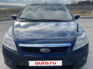 2010 Ford Focus II Рестайлинг, синий, 530000 рублей, вид 2