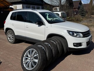 2013 Volkswagen Tiguan I Рестайлинг, белый, 1789000 рублей, вид 4