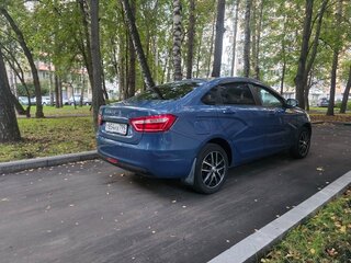 2019 Lada (ВАЗ) Vesta I, синий, 790000 рублей, вид 5